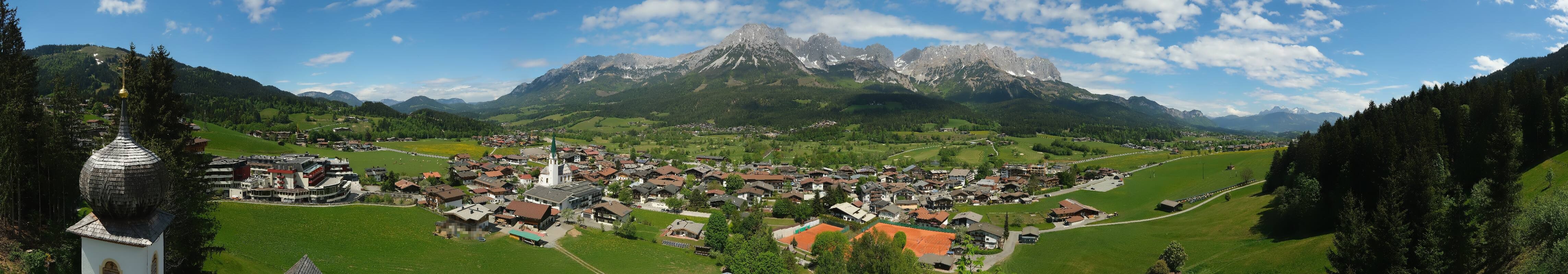 Archiv Foto Webcam Ellmau, Wilder Kaiser