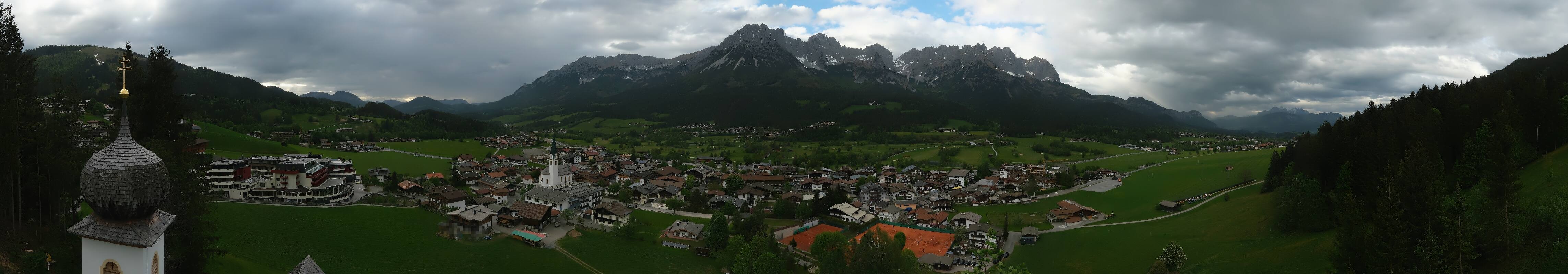 Archiv Foto Webcam Ellmau, Wilder Kaiser