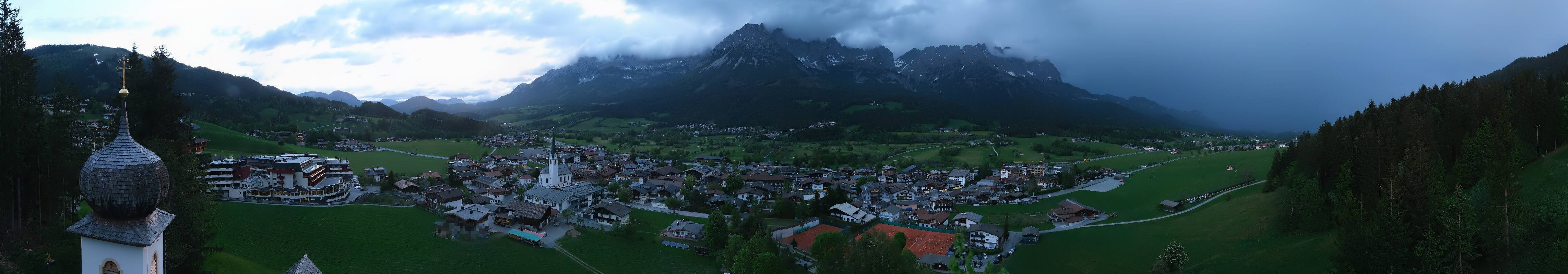 Archiv Foto Webcam Ellmau, Wilder Kaiser