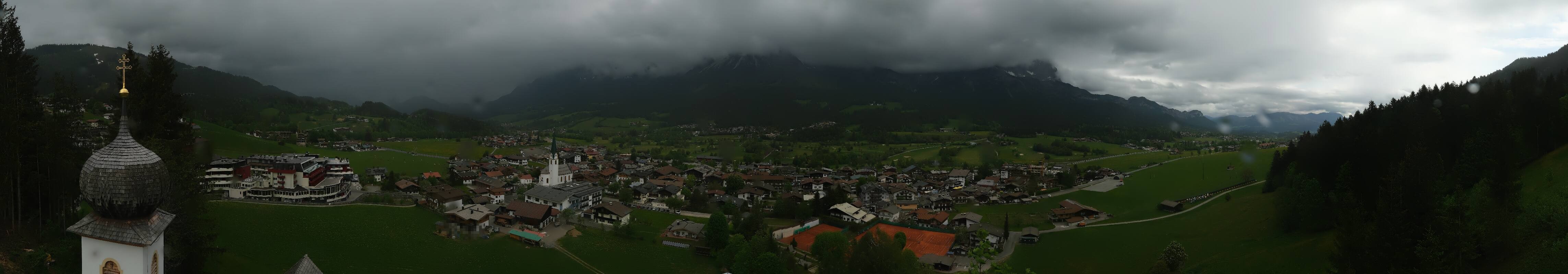 Archiv Foto Webcam Ellmau, Wilder Kaiser