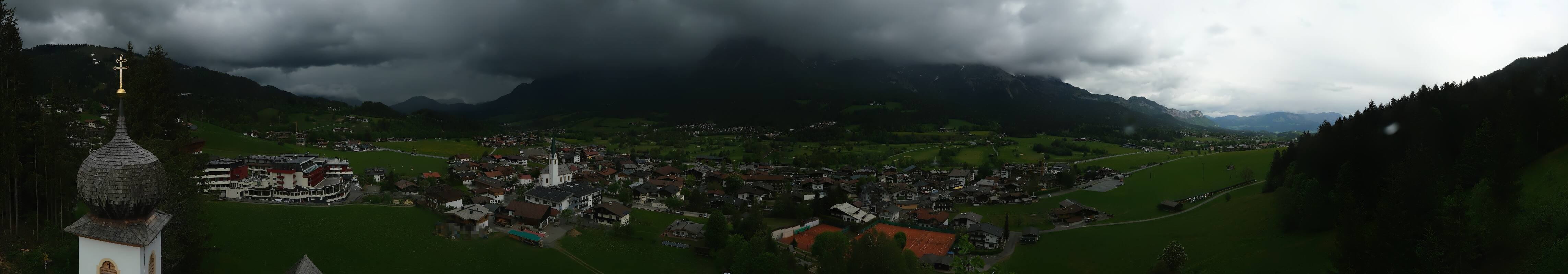 Archiv Foto Webcam Ellmau, Wilder Kaiser