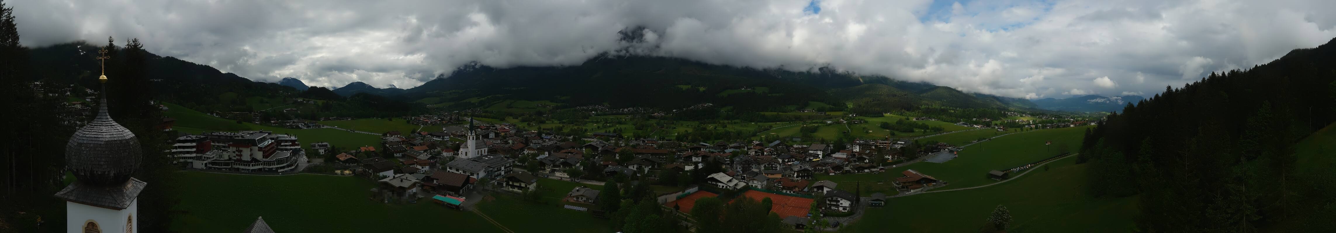Archiv Foto Webcam Ellmau, Wilder Kaiser