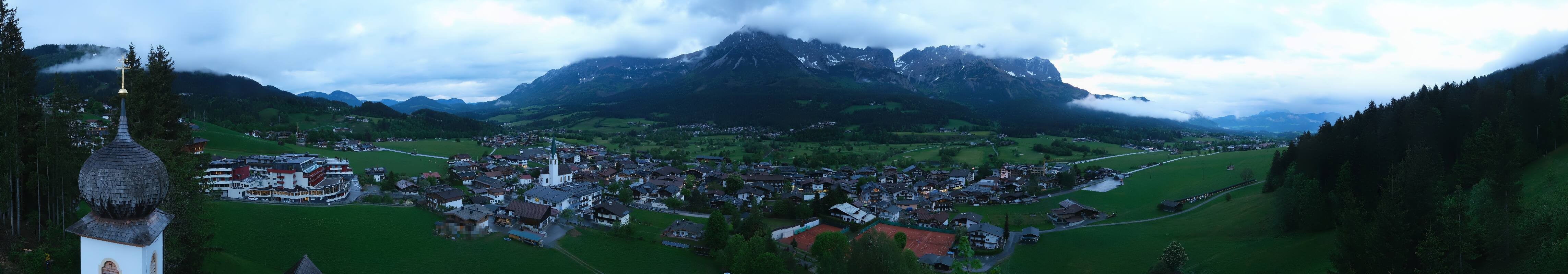 Archiv Foto Webcam Ellmau, Wilder Kaiser