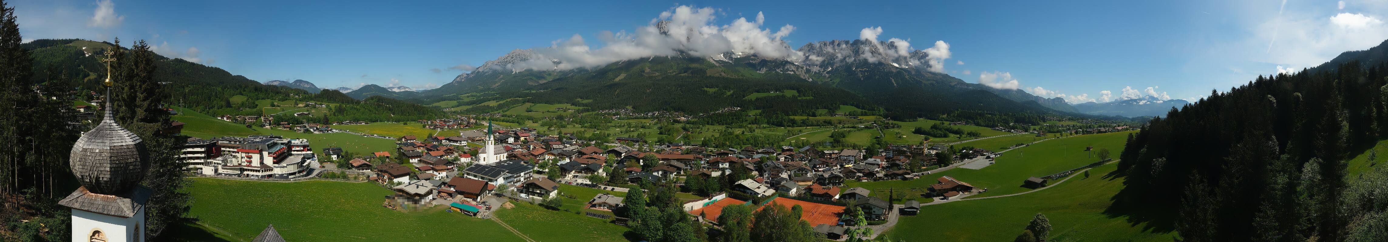 Archiv Foto Webcam Ellmau, Wilder Kaiser