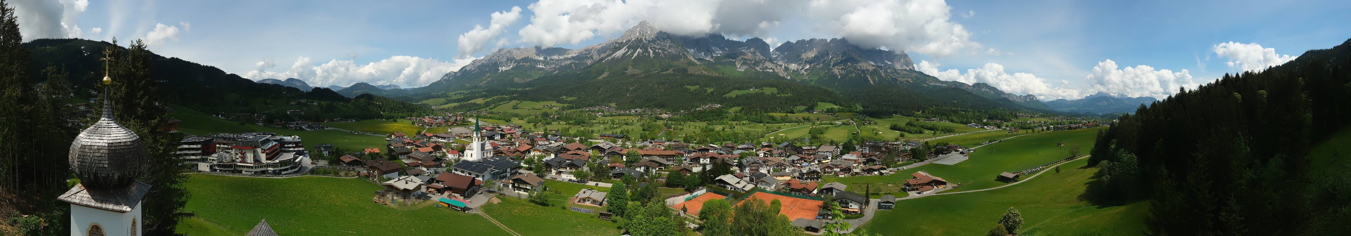 Archiv Foto Webcam Ellmau, Wilder Kaiser