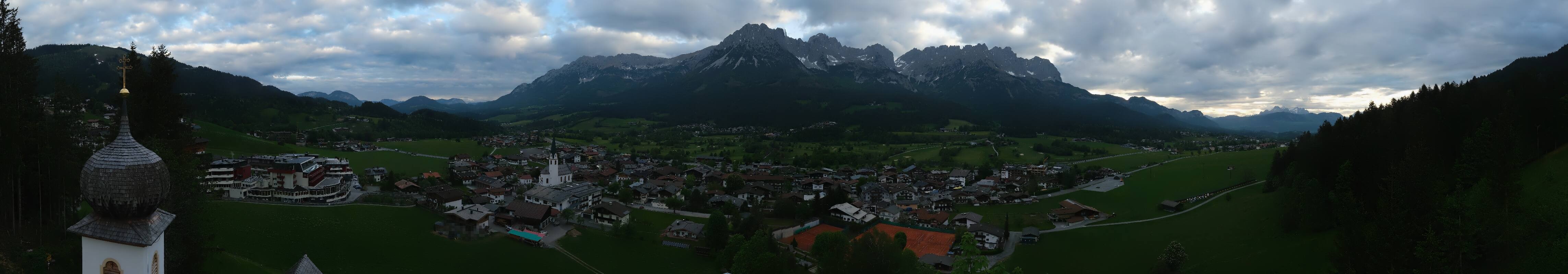 Archiv Foto Webcam Ellmau, Wilder Kaiser