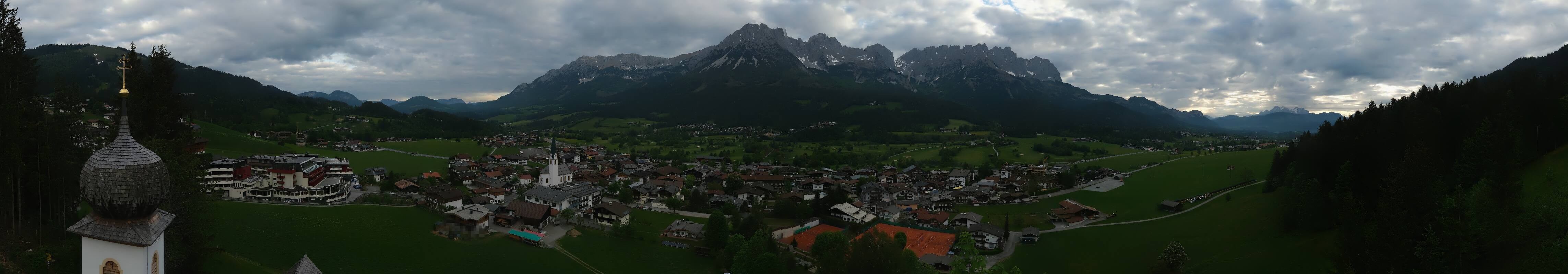 Archiv Foto Webcam Ellmau, Wilder Kaiser
