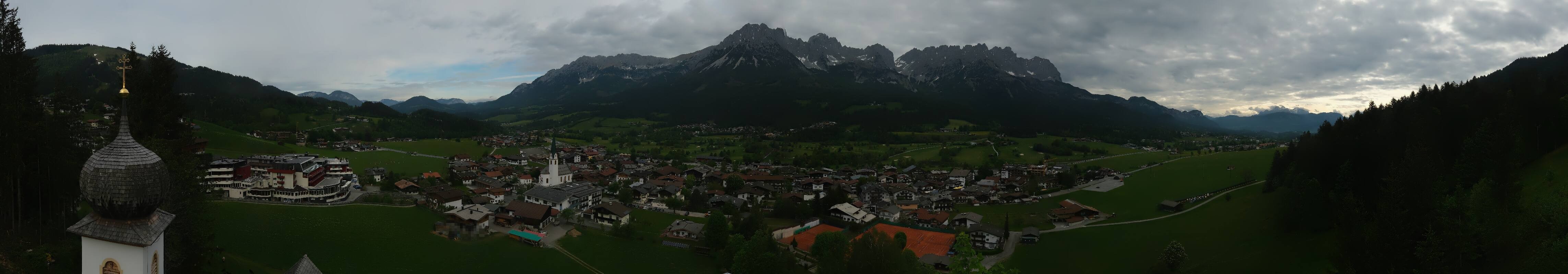 Archiv Foto Webcam Ellmau, Wilder Kaiser