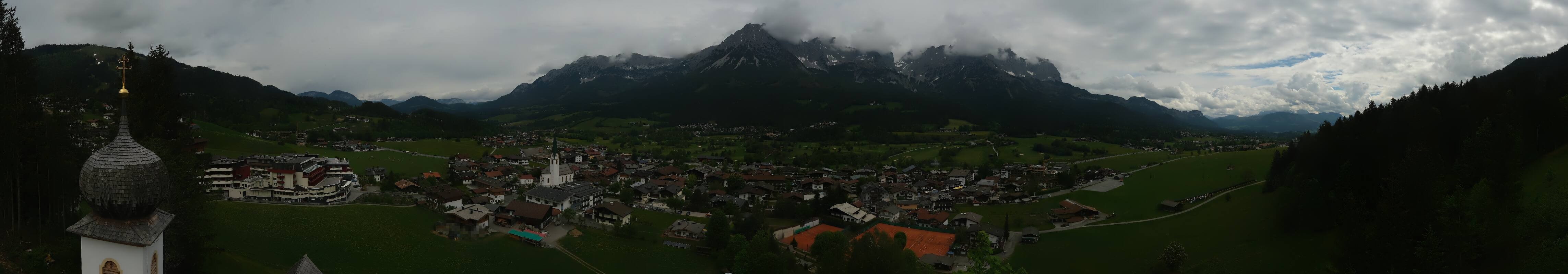 Archiv Foto Webcam Ellmau, Wilder Kaiser