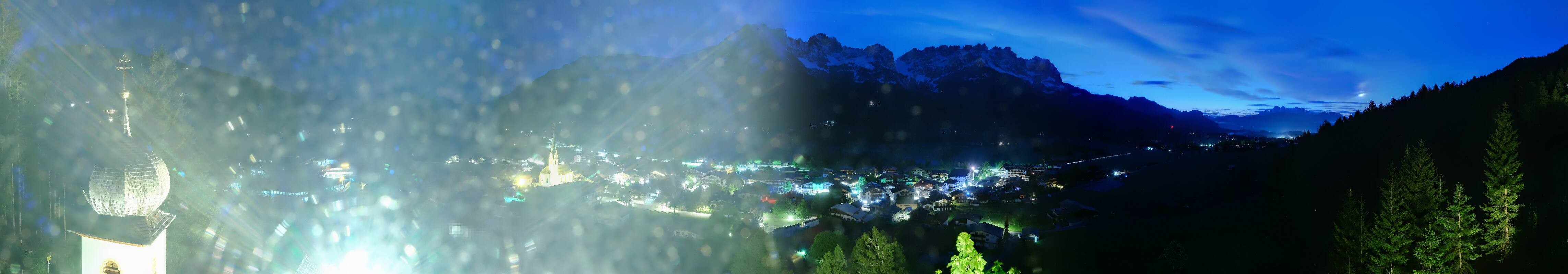 Archiv Foto Webcam Ellmau, Wilder Kaiser