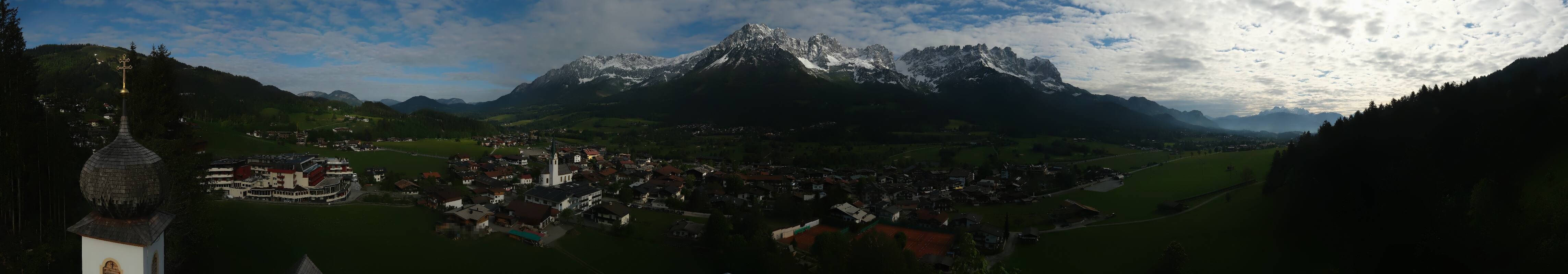 Archiv Foto Webcam Ellmau, Wilder Kaiser