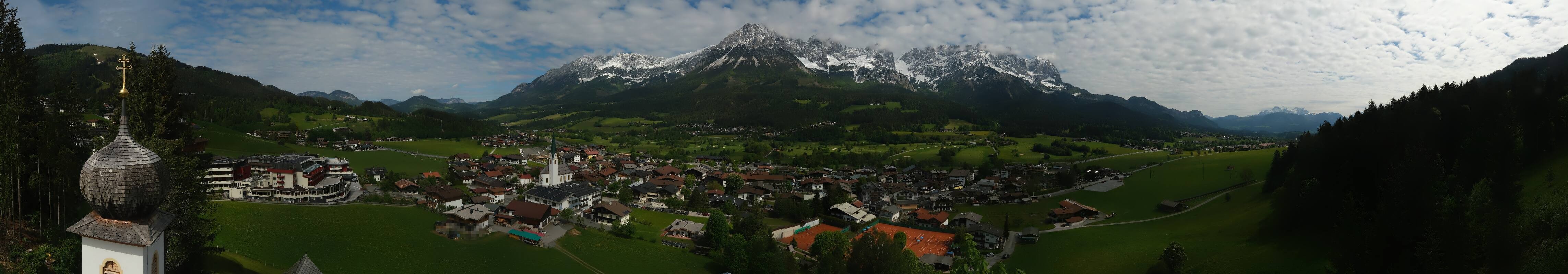 Archiv Foto Webcam Ellmau, Wilder Kaiser