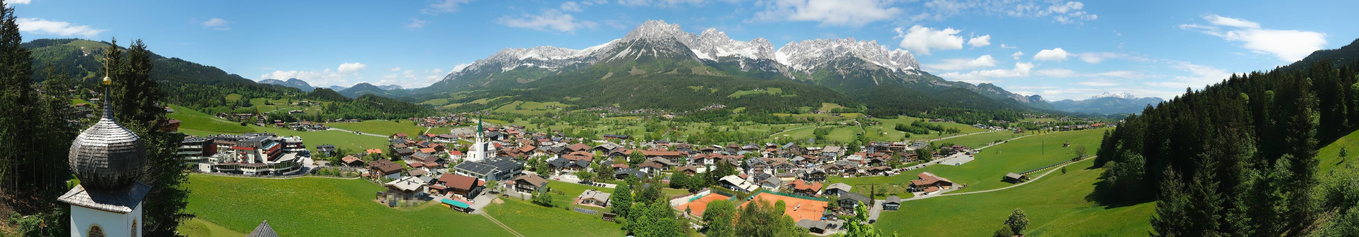 Archiv Foto Webcam Ellmau, Wilder Kaiser
