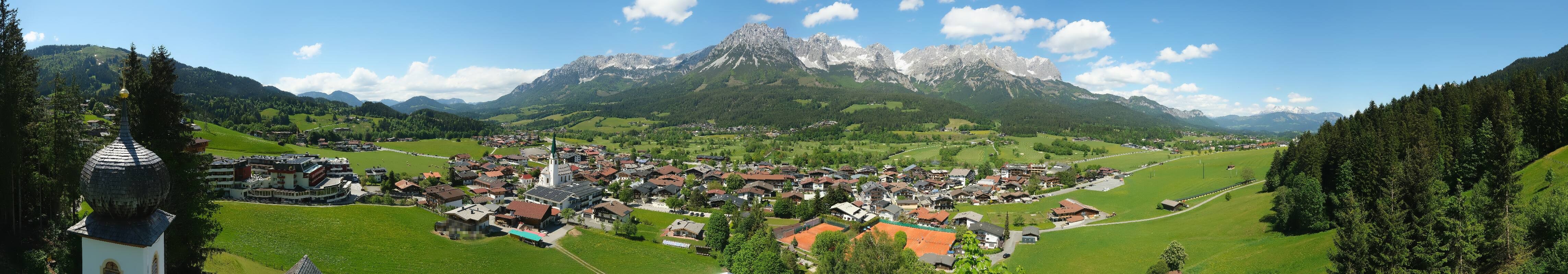 Archiv Foto Webcam Ellmau, Wilder Kaiser