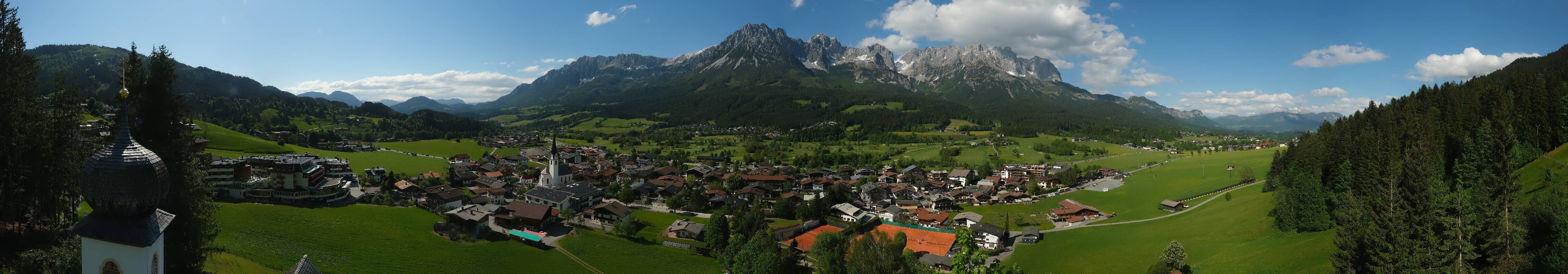Archiv Foto Webcam Ellmau, Wilder Kaiser