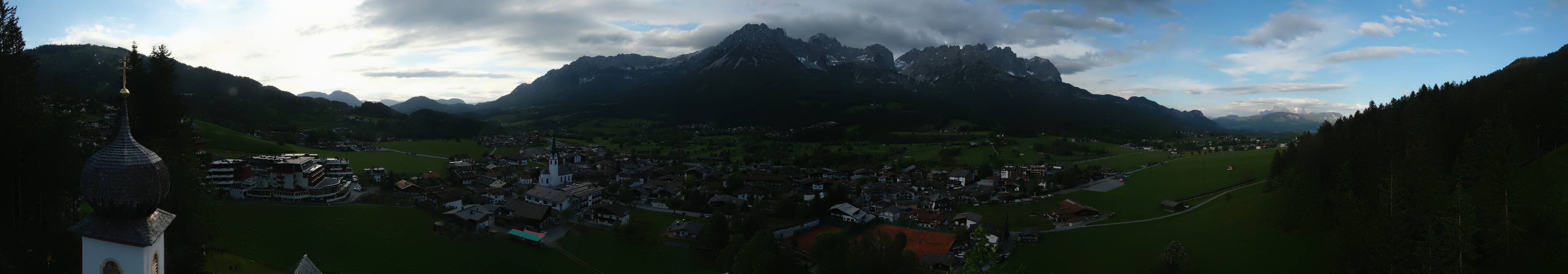 Archiv Foto Webcam Ellmau, Wilder Kaiser