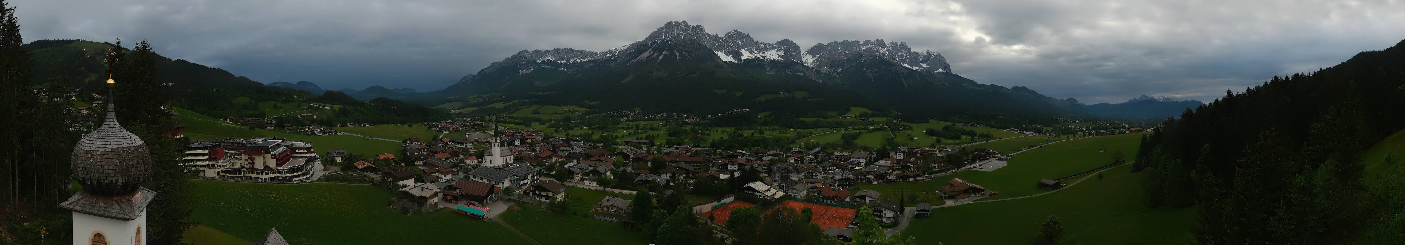 Archiv Foto Webcam Ellmau, Wilder Kaiser