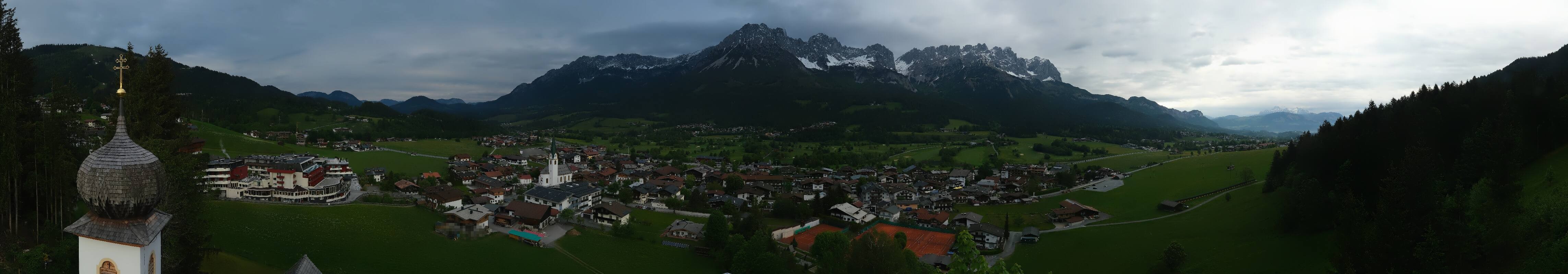 Archiv Foto Webcam Ellmau, Wilder Kaiser