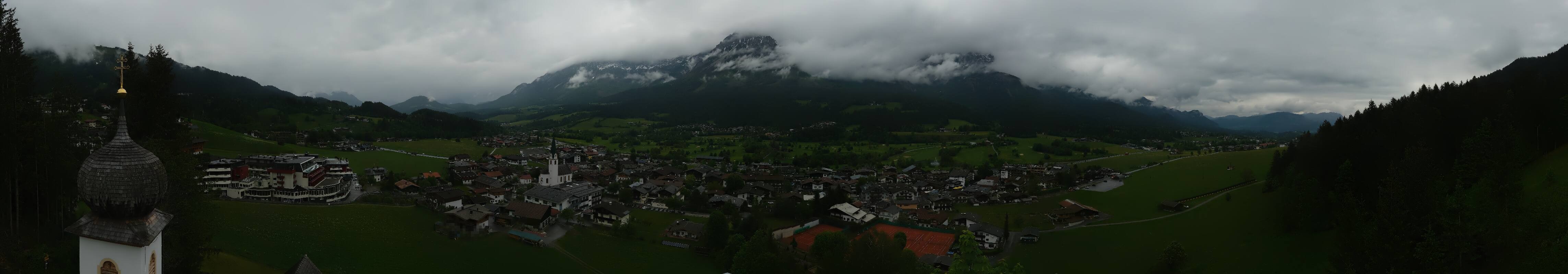 Archiv Foto Webcam Ellmau, Wilder Kaiser
