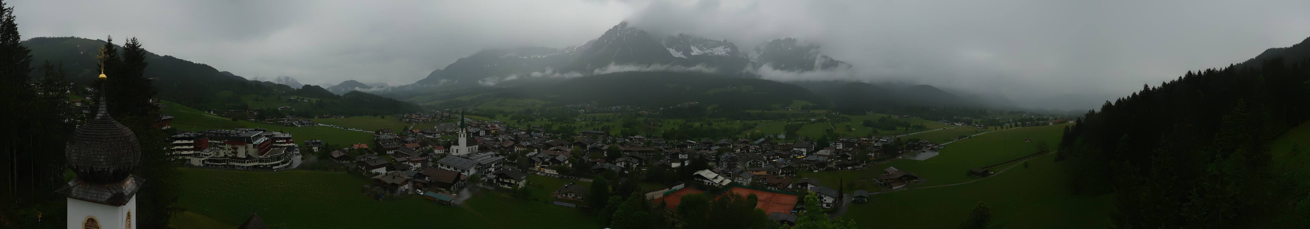 Archiv Foto Webcam Ellmau, Wilder Kaiser