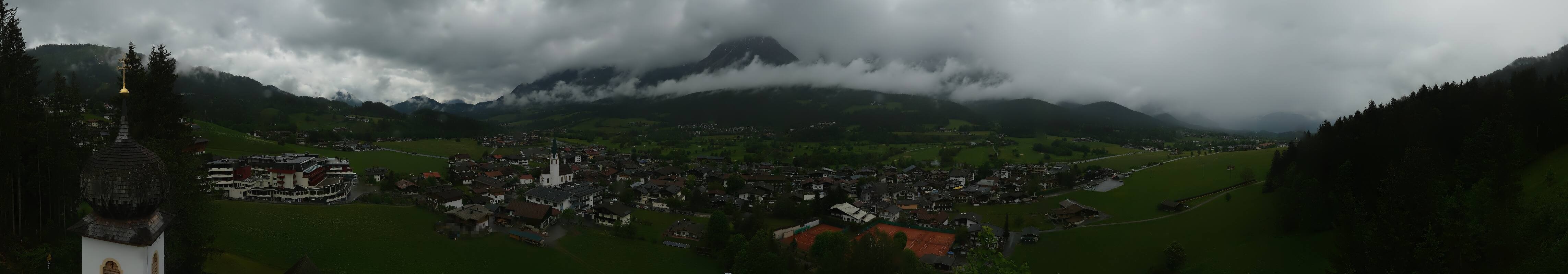 Archiv Foto Webcam Ellmau, Wilder Kaiser