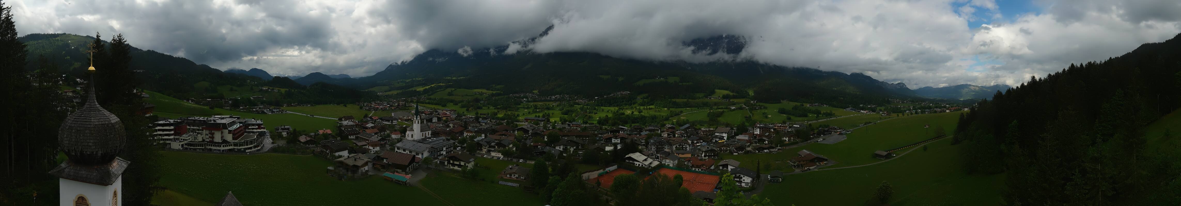 Archiv Foto Webcam Ellmau, Wilder Kaiser