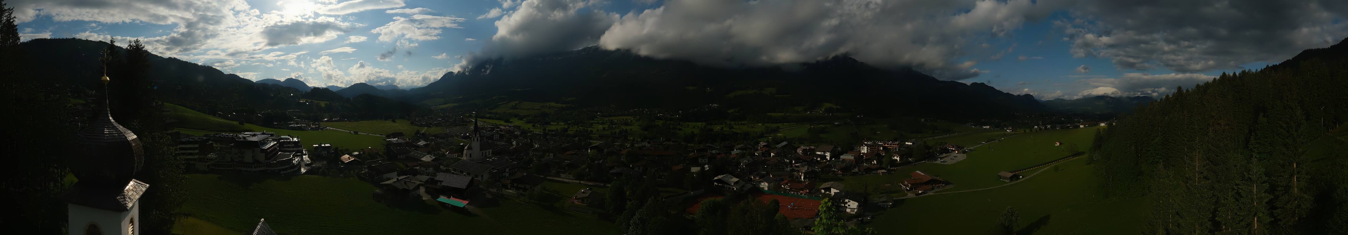 Archiv Foto Webcam Ellmau, Wilder Kaiser