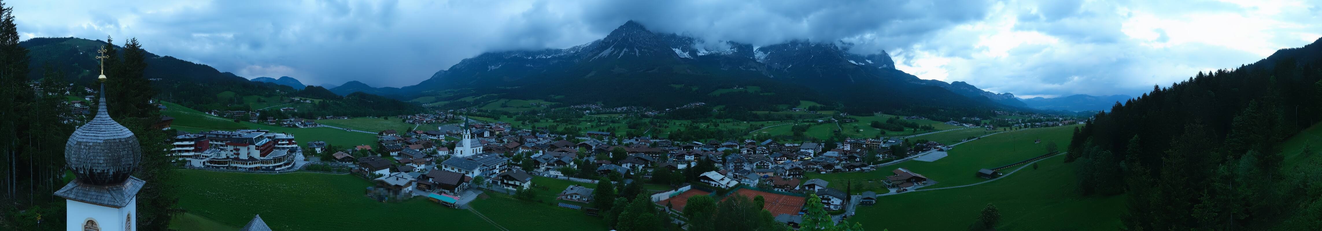 Archiv Foto Webcam Ellmau, Wilder Kaiser