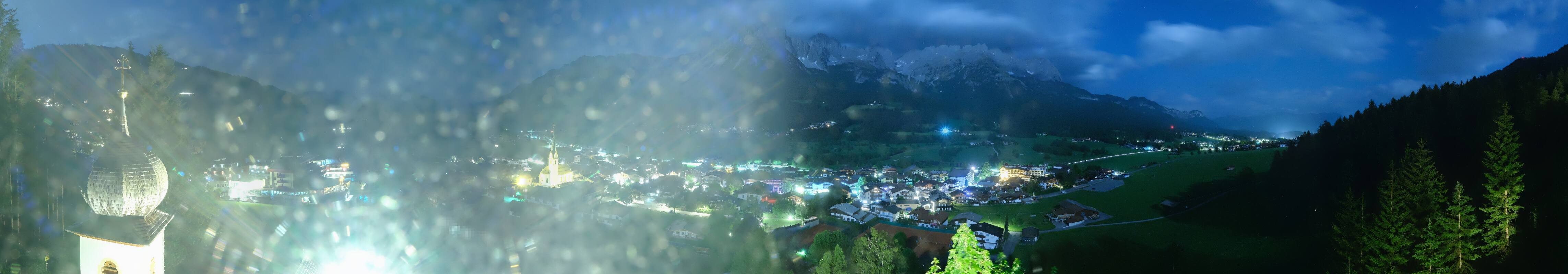 Archived image Webcam Ellmau, mountain range Wilder Kaiser