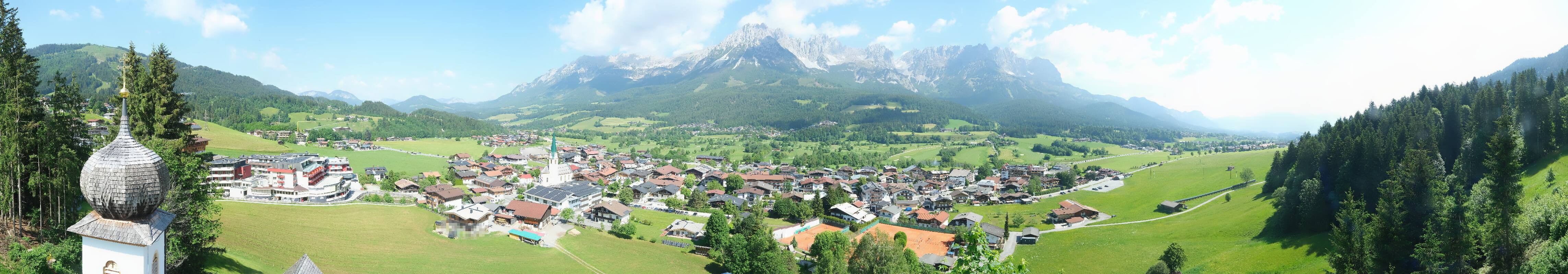 Archiv Foto Webcam Ellmau, Wilder Kaiser