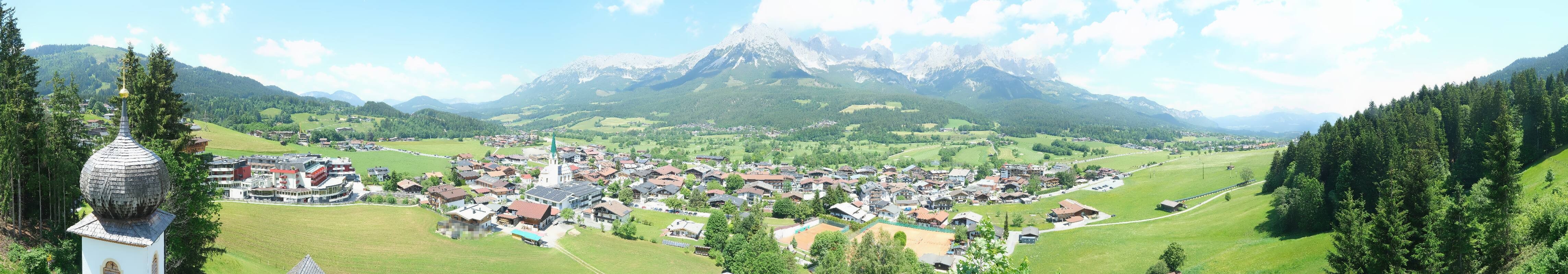 Archiv Foto Webcam Ellmau, Wilder Kaiser