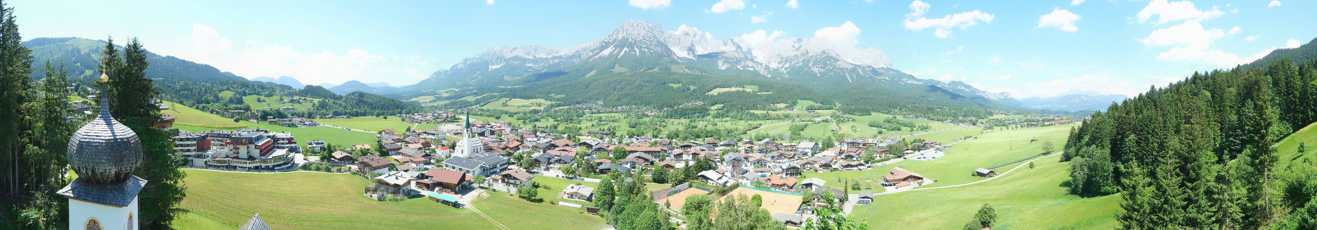 Archiv Foto Webcam Ellmau, Wilder Kaiser