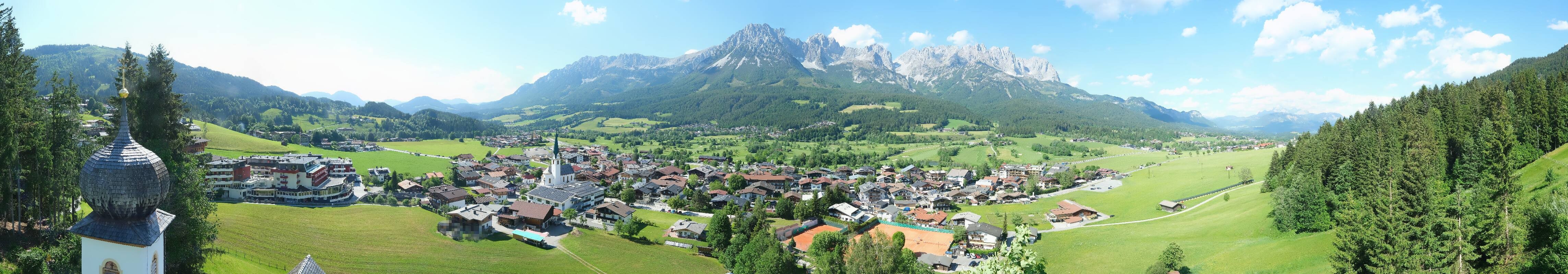 Archiv Foto Webcam Ellmau, Wilder Kaiser
