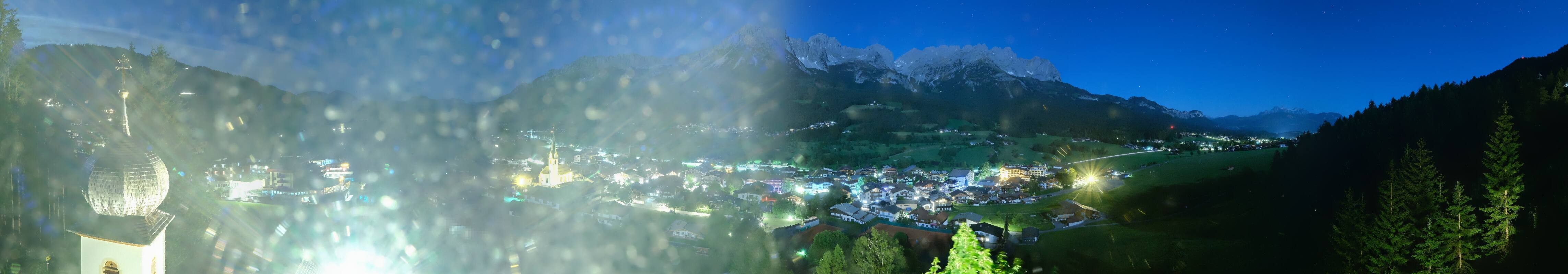 Archiv Foto Webcam Ellmau, Wilder Kaiser