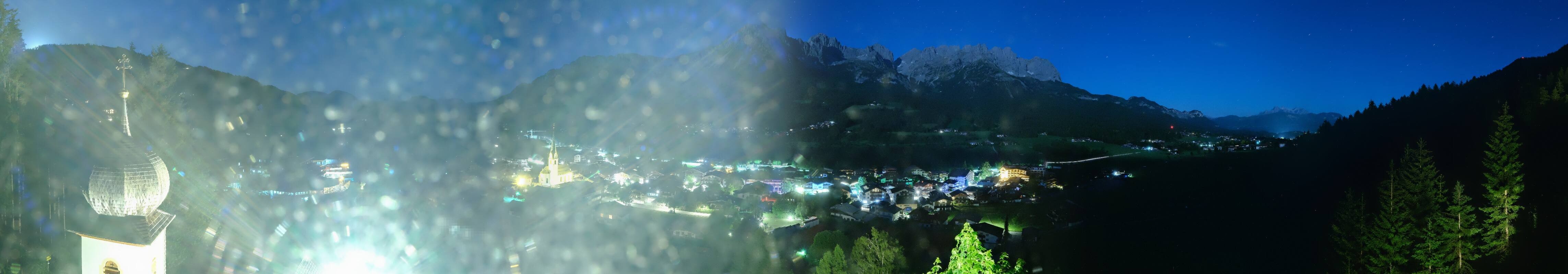 Archiv Foto Webcam Ellmau, Wilder Kaiser