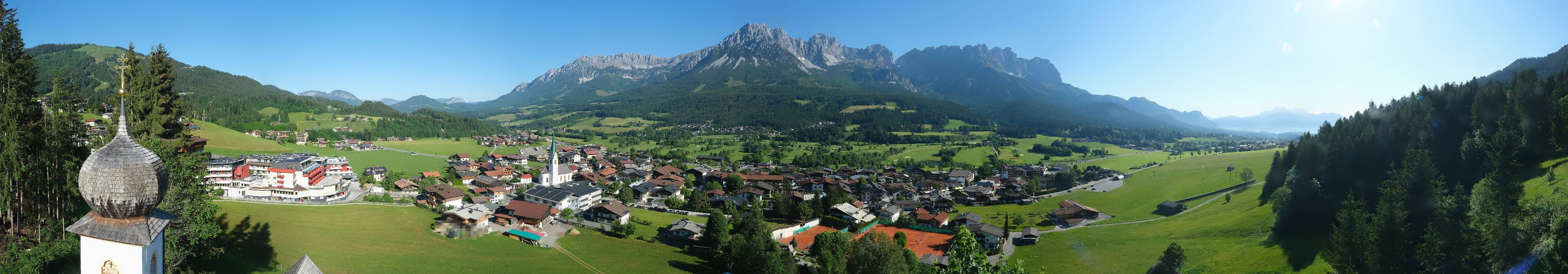 Archiv Foto Webcam Ellmau, Wilder Kaiser