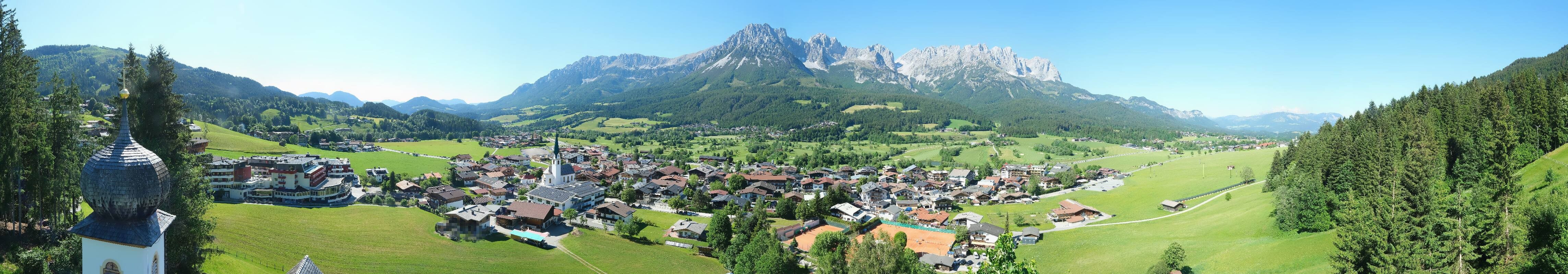Archiv Foto Webcam Ellmau, Wilder Kaiser