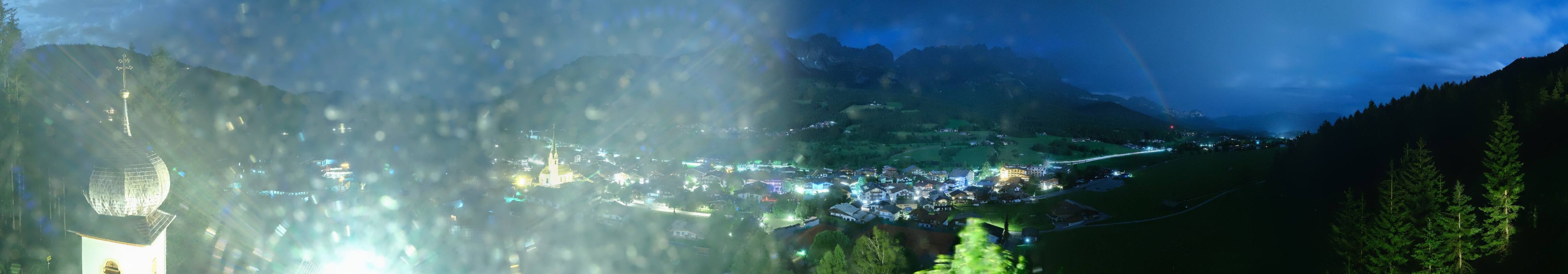 Archived image Webcam Ellmau, mountain range Wilder Kaiser