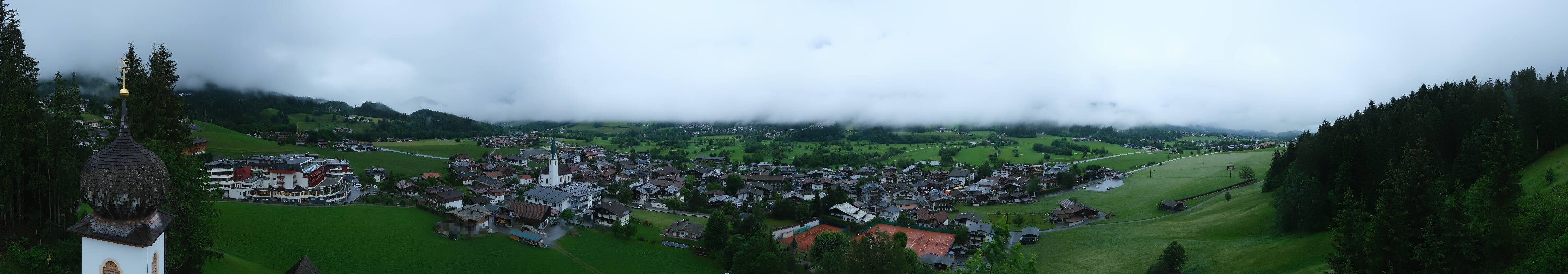 Archived image Webcam Ellmau, mountain range Wilder Kaiser