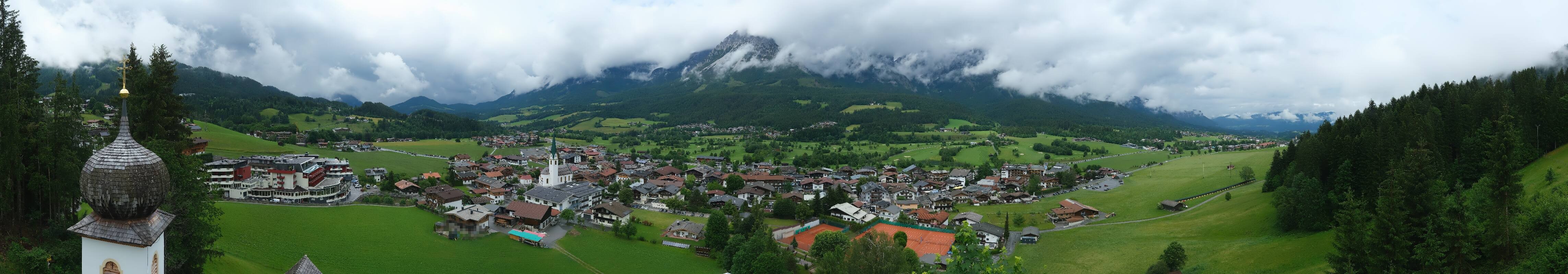 Archiv Foto Webcam Ellmau, Wilder Kaiser