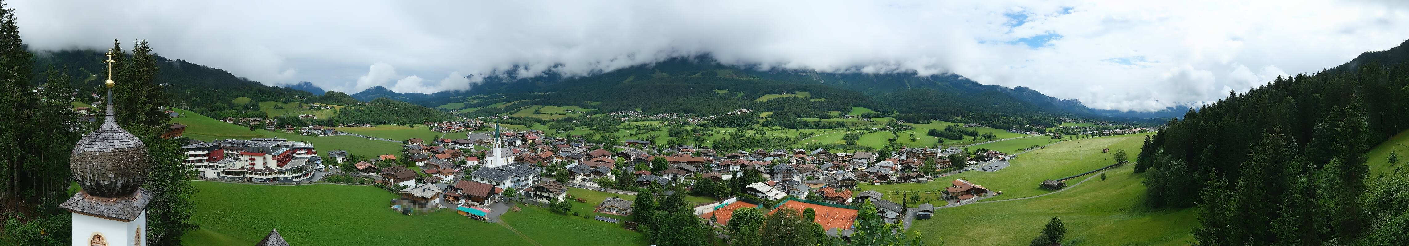 Archiv Foto Webcam Ellmau, Wilder Kaiser