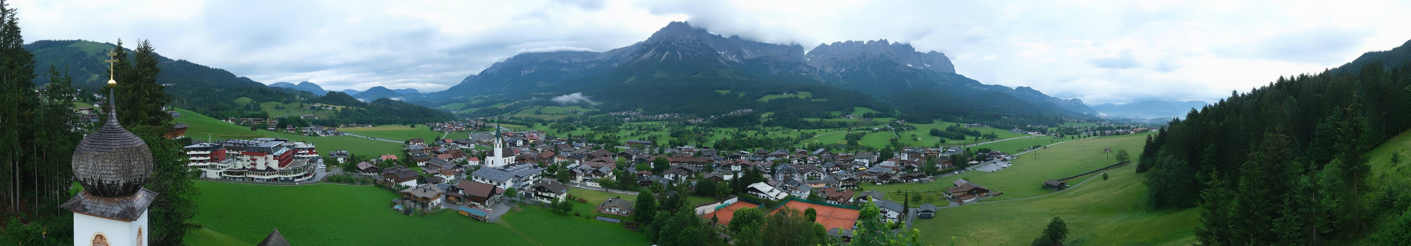 Archiv Foto Webcam Ellmau, Wilder Kaiser