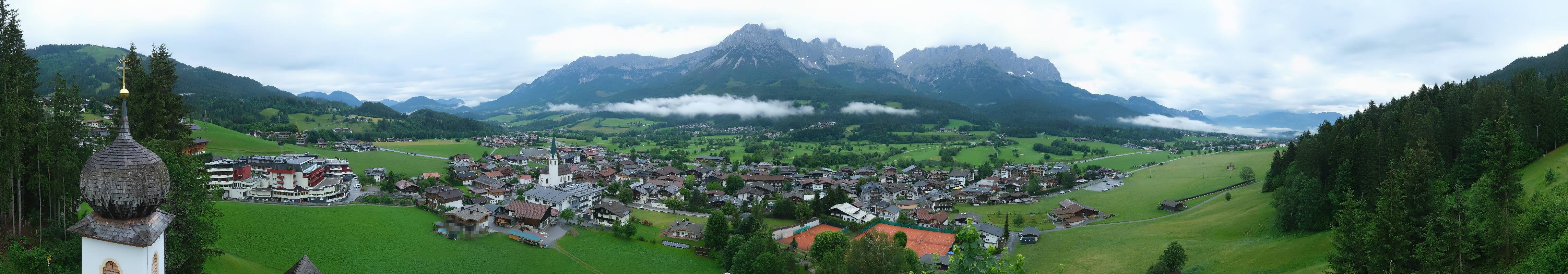 Archiv Foto Webcam Ellmau, Wilder Kaiser