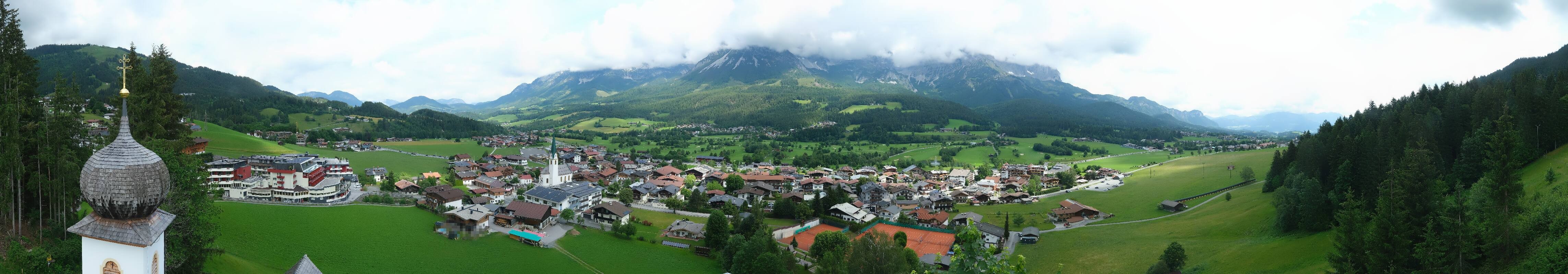 Archiv Foto Webcam Ellmau, Wilder Kaiser
