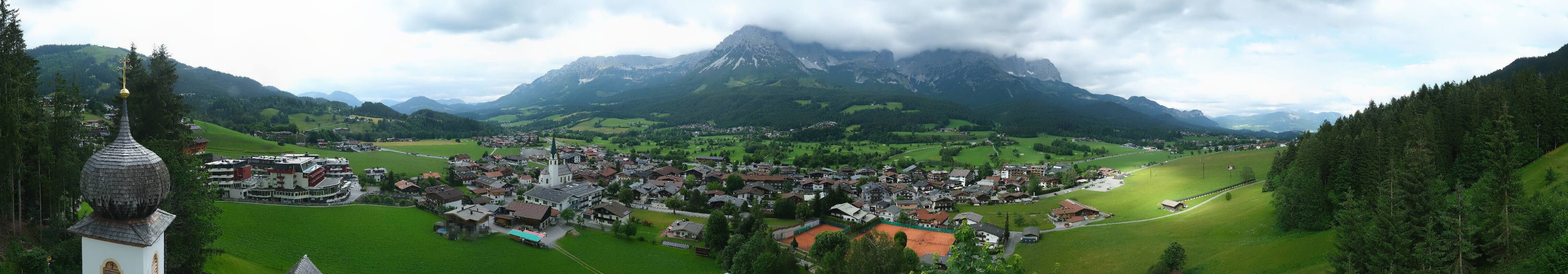 Archiv Foto Webcam Ellmau, Wilder Kaiser
