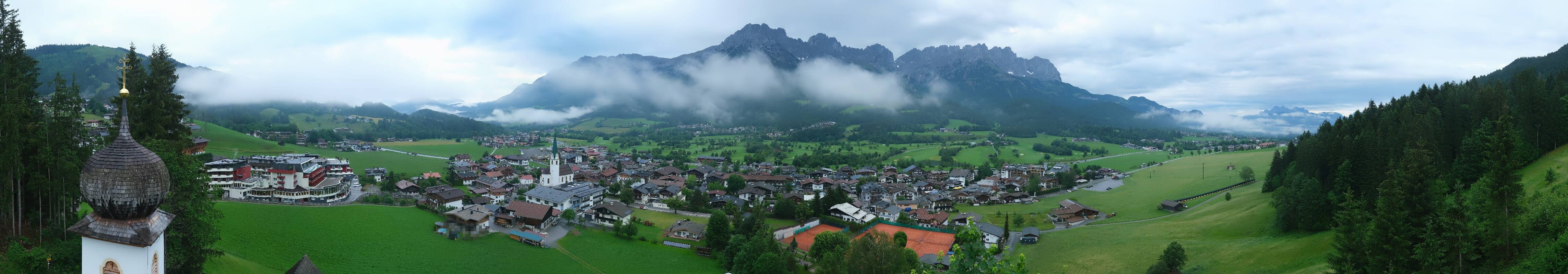 Archiv Foto Webcam Ellmau, Wilder Kaiser