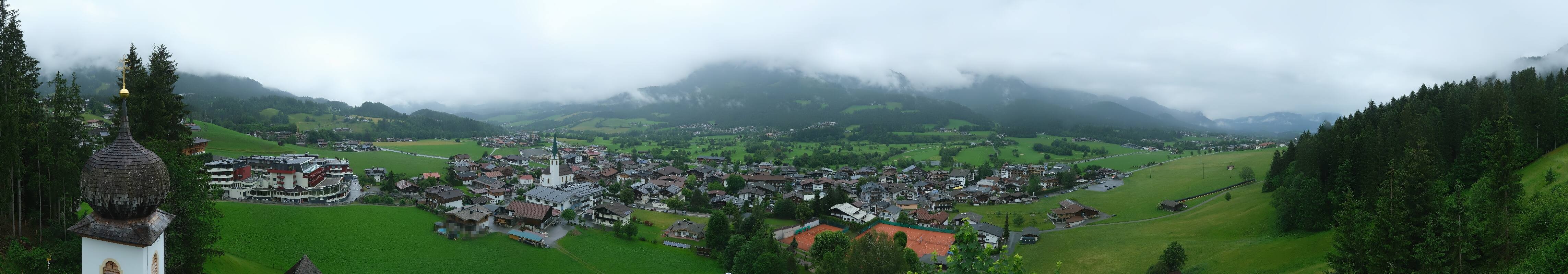 Archiv Foto Webcam Ellmau, Wilder Kaiser