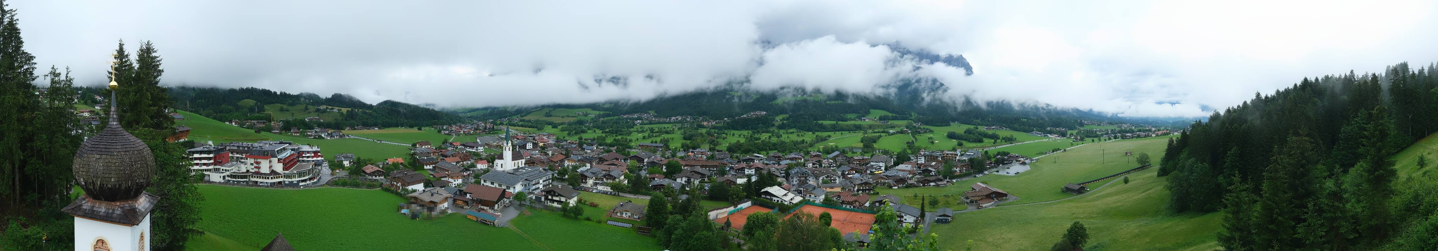 Archiv Foto Webcam Ellmau, Wilder Kaiser