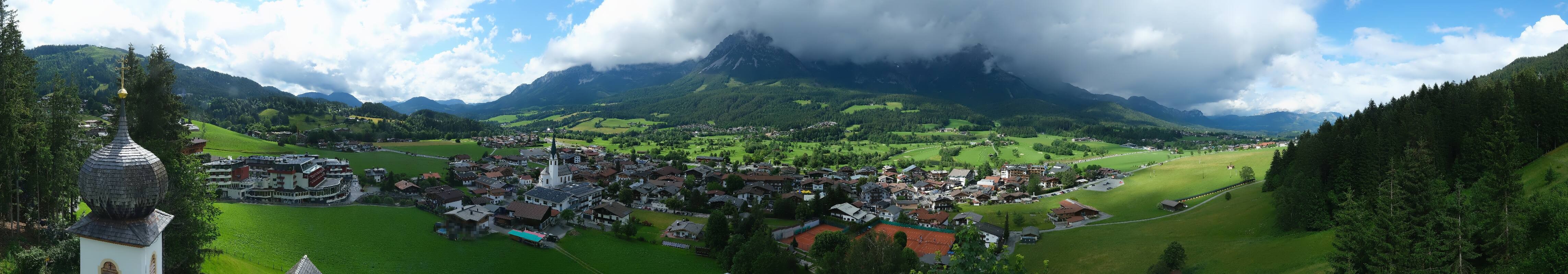 Archiv Foto Webcam Ellmau, Wilder Kaiser