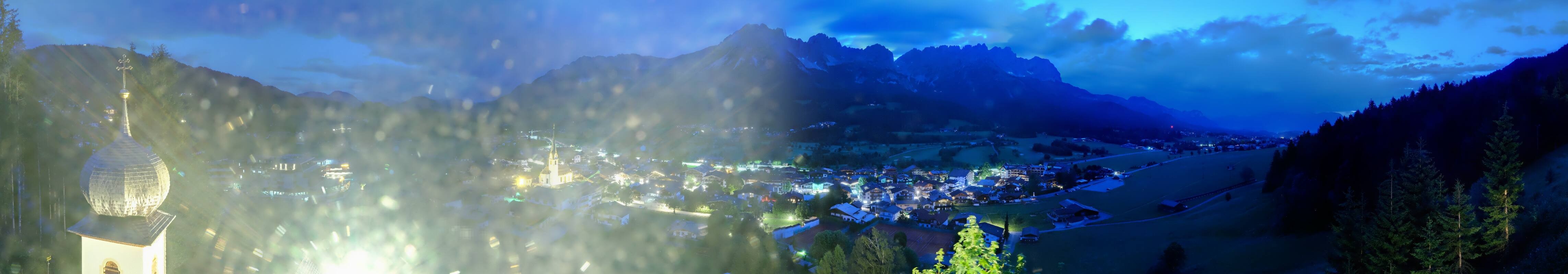 Archiv Foto Webcam Ellmau, Wilder Kaiser